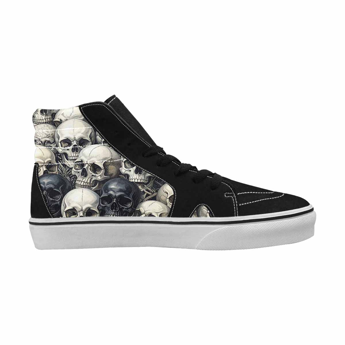 MEN'S Skull Splatter Black White 5 Ferion
