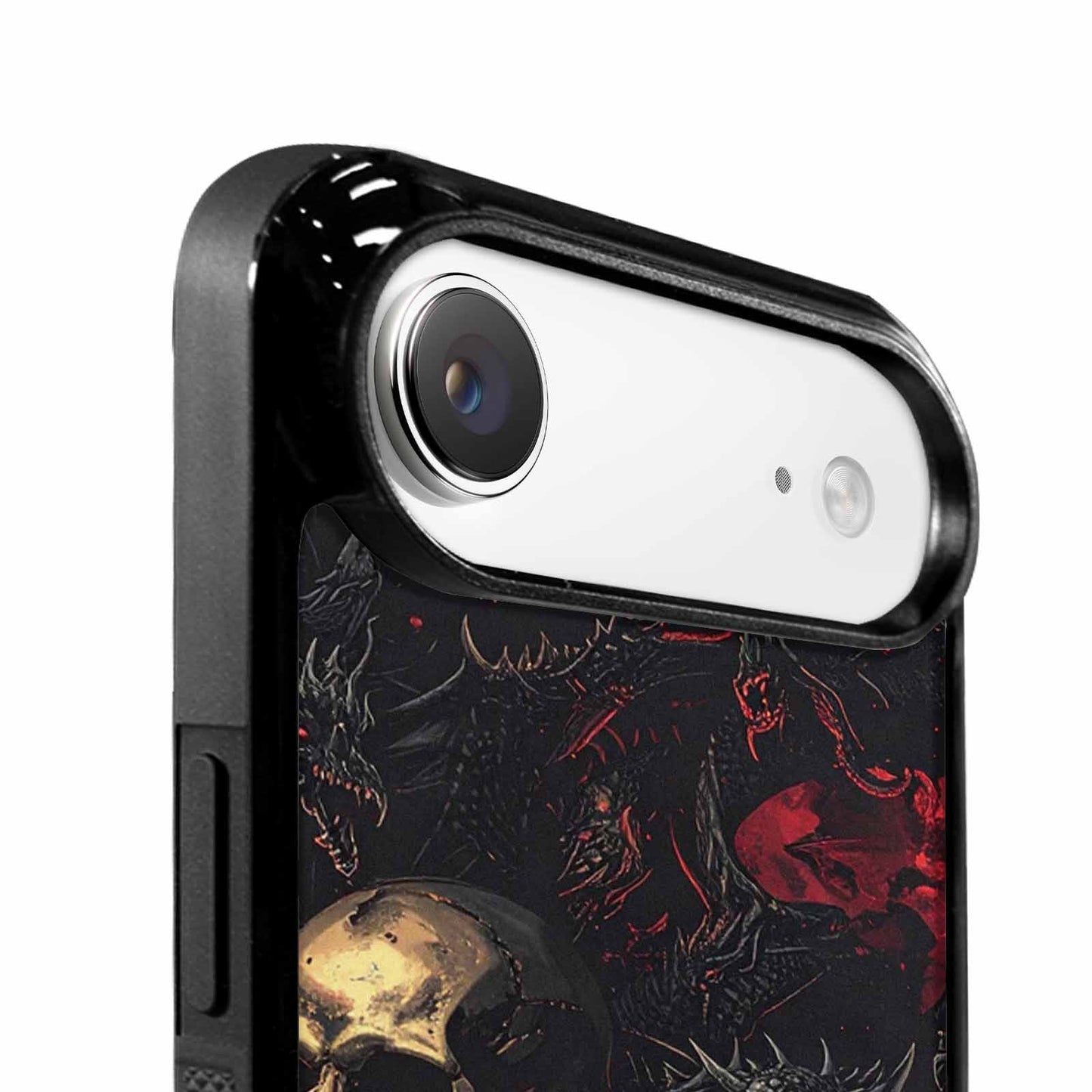 iPhone 17 Air Case — Skull Dark Art Gothic Print Gothic, Custom Made Phone Cover