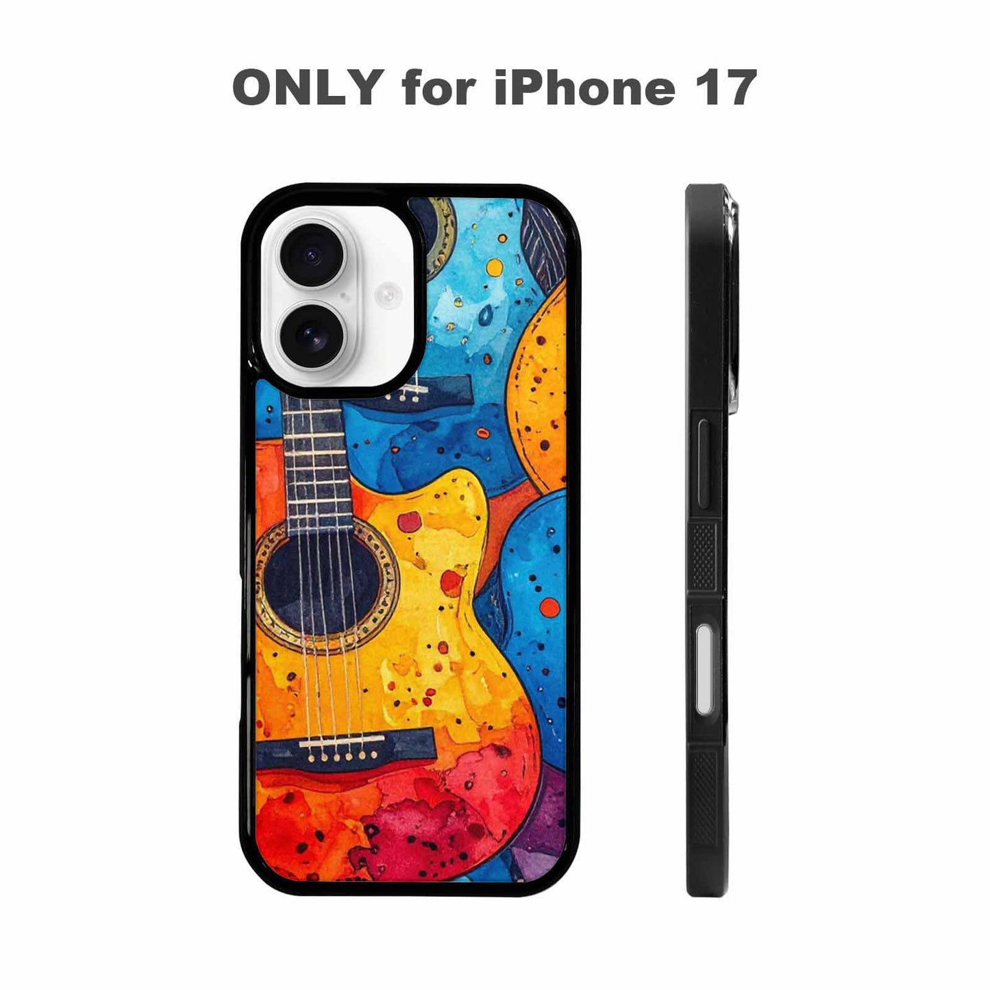 iPhone 17 Case — Watercolor Smiley Face Watercolor Abstract, Personalized Phone Case