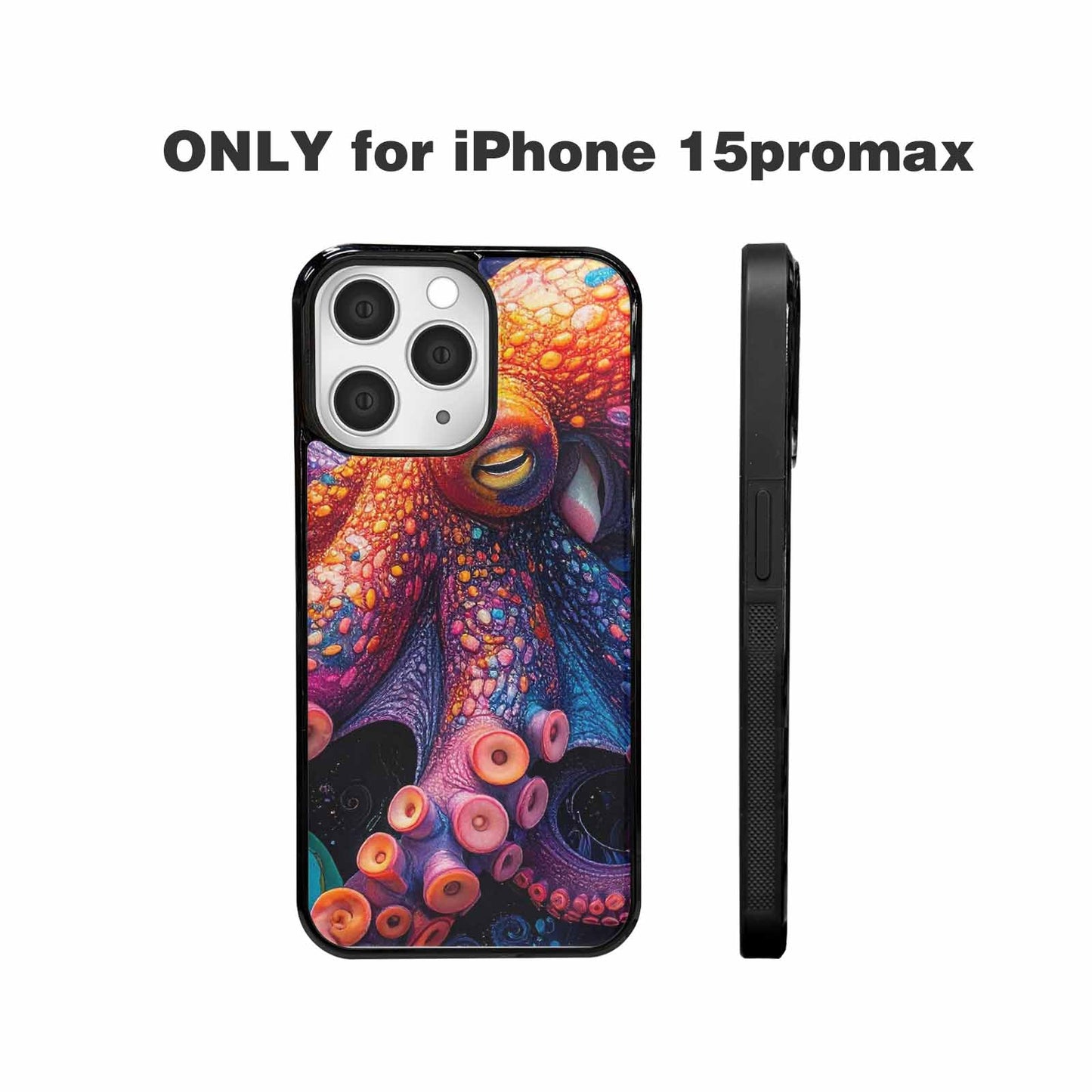 iPhone 15 Pro Max Case — Octopus Tentacle Octopus Tentacle Pattern Hundreds, Custom Art Phone Cover