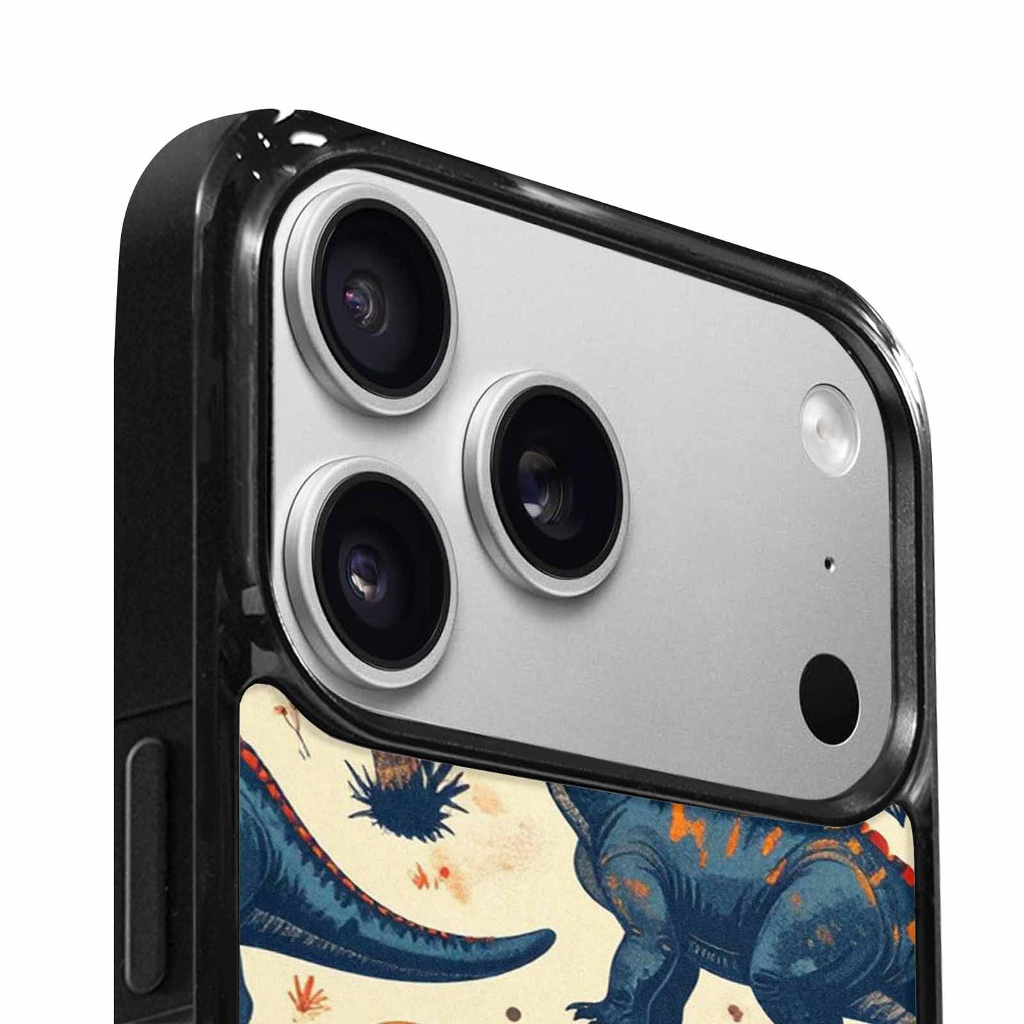iPhone 17 Pro Max Case — Vintage Dinosaurs Mushroom Retro Vintage, Personalized Phone Case