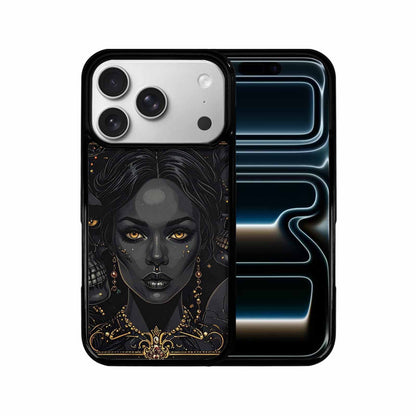 iPhone 17 Pro Case — Skull Dark Art Gothic Print Gothic, Unique Phone Case Design