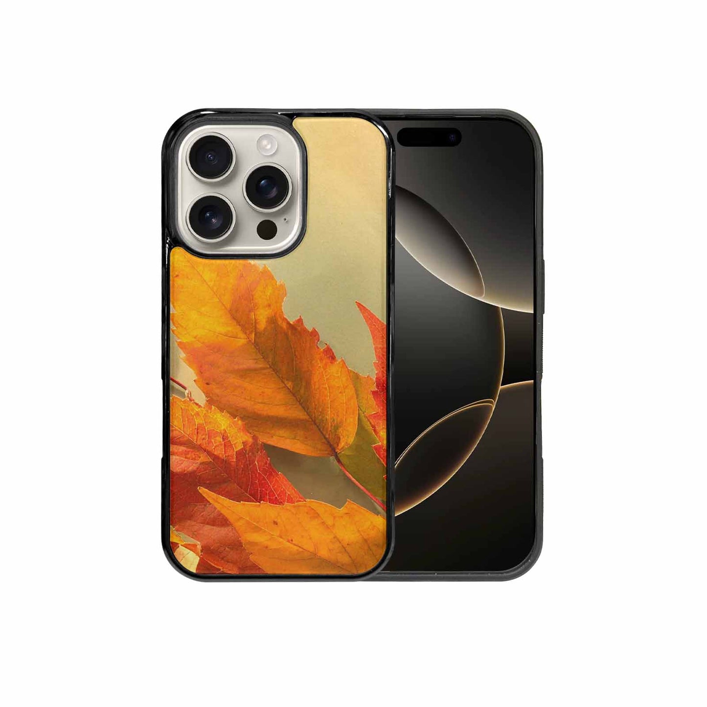 iPhone 16 Pro Case — Autumn Leaves, Custom Phone Case
