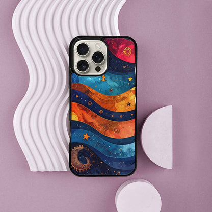 iPhone 16 Pro Max Case — Steampunk Galaxy, Custom Phone Case