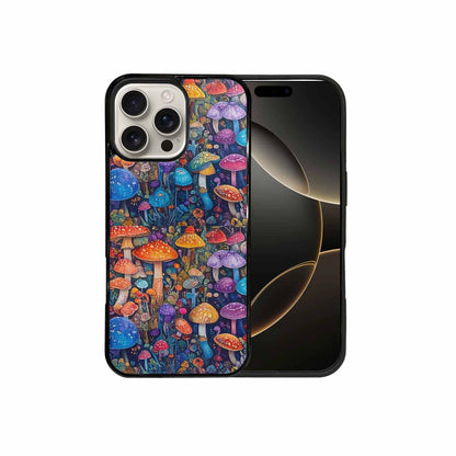 iPhone 16 Pro Max Case — Mushrooms General Mushrooms Pa, Custom Art Phone Cover