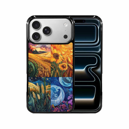 iPhone 17 Pro Max Case — Small Van Gogh Style Galaxy Space, Custom Phone Case