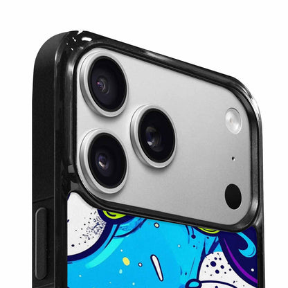 iPhone 17 Pro Case — Acid Wash Cartoon Tie Dye, Original Design Phone Case
