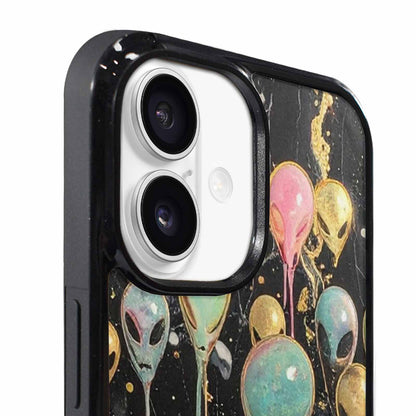 iPhone 17 Case — Aliens Marblemelting Aliens Pa Alien Scifi, Personalized Phone Case