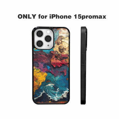 iPhone 15 Pro Max Case — Pirate Skull Flag Pirate Skull Flag, Original Design Phone Case