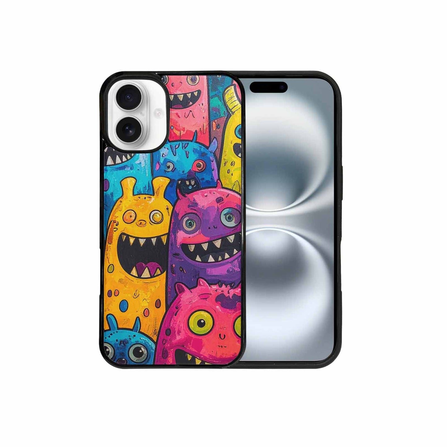 iPhone 16 Plus Case — Goofy Cartoon Monster, Custom Made Phone Cover