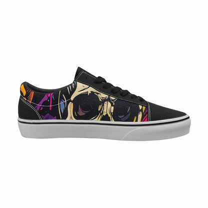 WOMEN'S 1000s Skulls Digital Camo Lace-Up Canvas Y2K Shoes