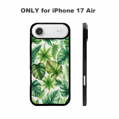 iPhone 17 Air Case — Small Seven Point Palmate Leaf Floral, Custom Printed Phone Case