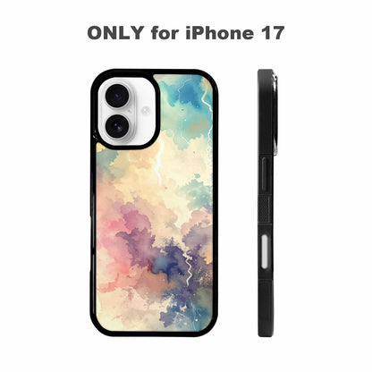 iPhone 17 Case — Vintage Spring Lightning Retro Vintage, Original Design Phone Case