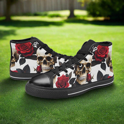 Monarch Amber Gold Vivid MEN Bold Art - Freaky Shoes | Custom Art Sneakers