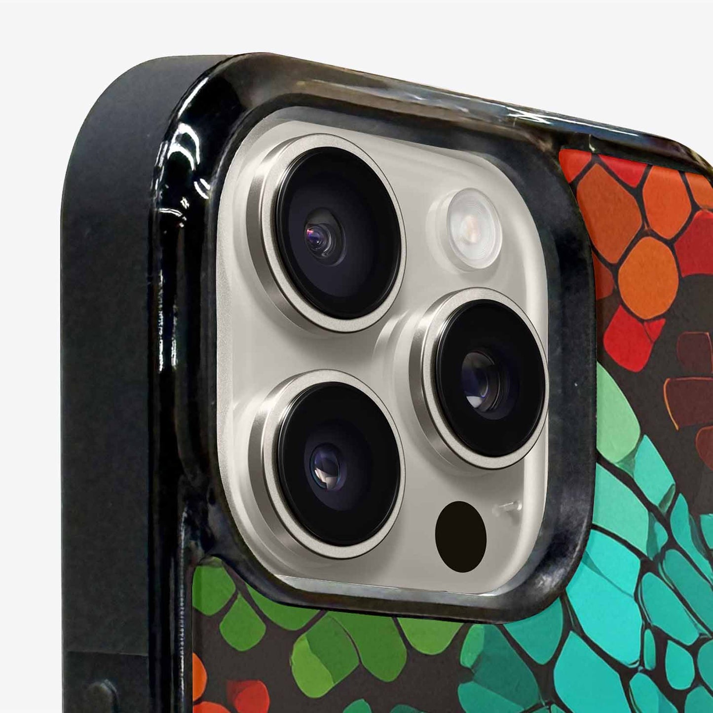iPhone 16 Pro Max Case — Dark Snake Print Custom, Custom Made Phone Cover