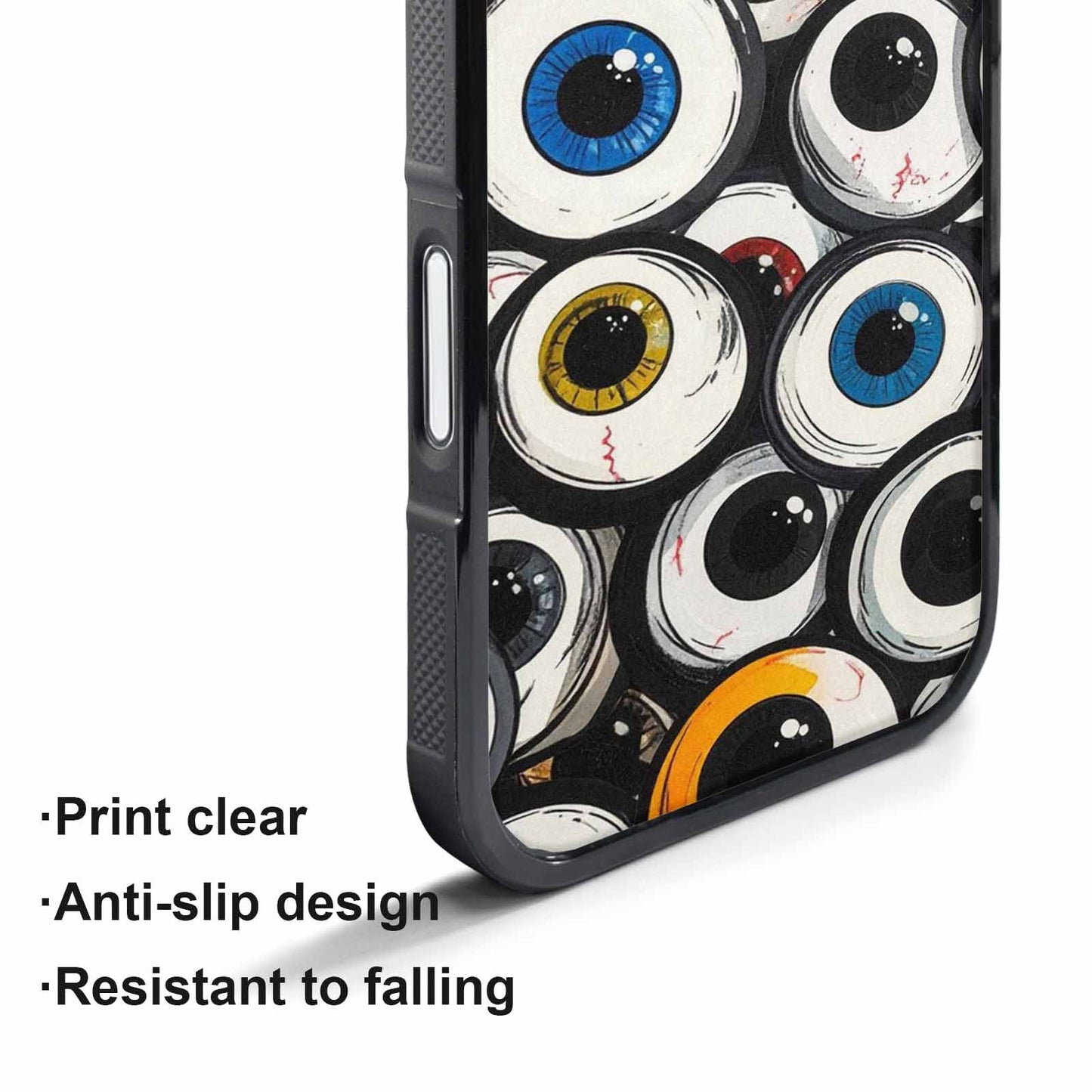 iPhone 17 Pro Max Case — Seamless Repeating Pattern Of Cartoon Cute, Custom Art Phone Cover