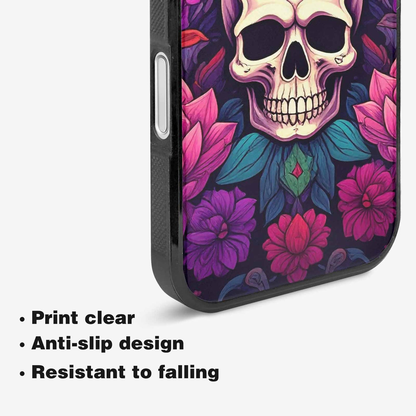 iPhone 16 Case — Lotus Many Hundreds Of Skulls Art, Custom Art Phone Cover