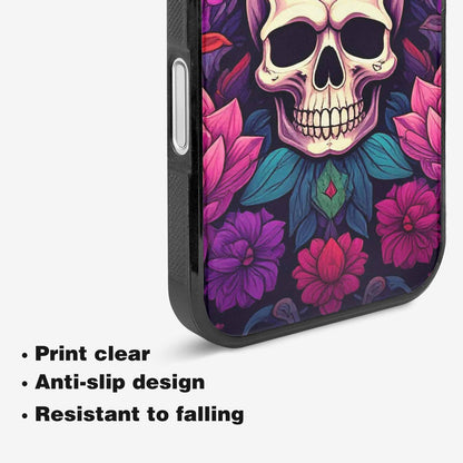 iPhone 16 Case — Lotus Many Hundreds Of Skulls Art, Custom Art Phone Cover