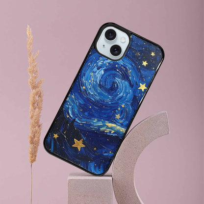 iPhone 15 Plus Case — Starry Night Galaxy Custom Personalized Phone, Custom Print Case Cover