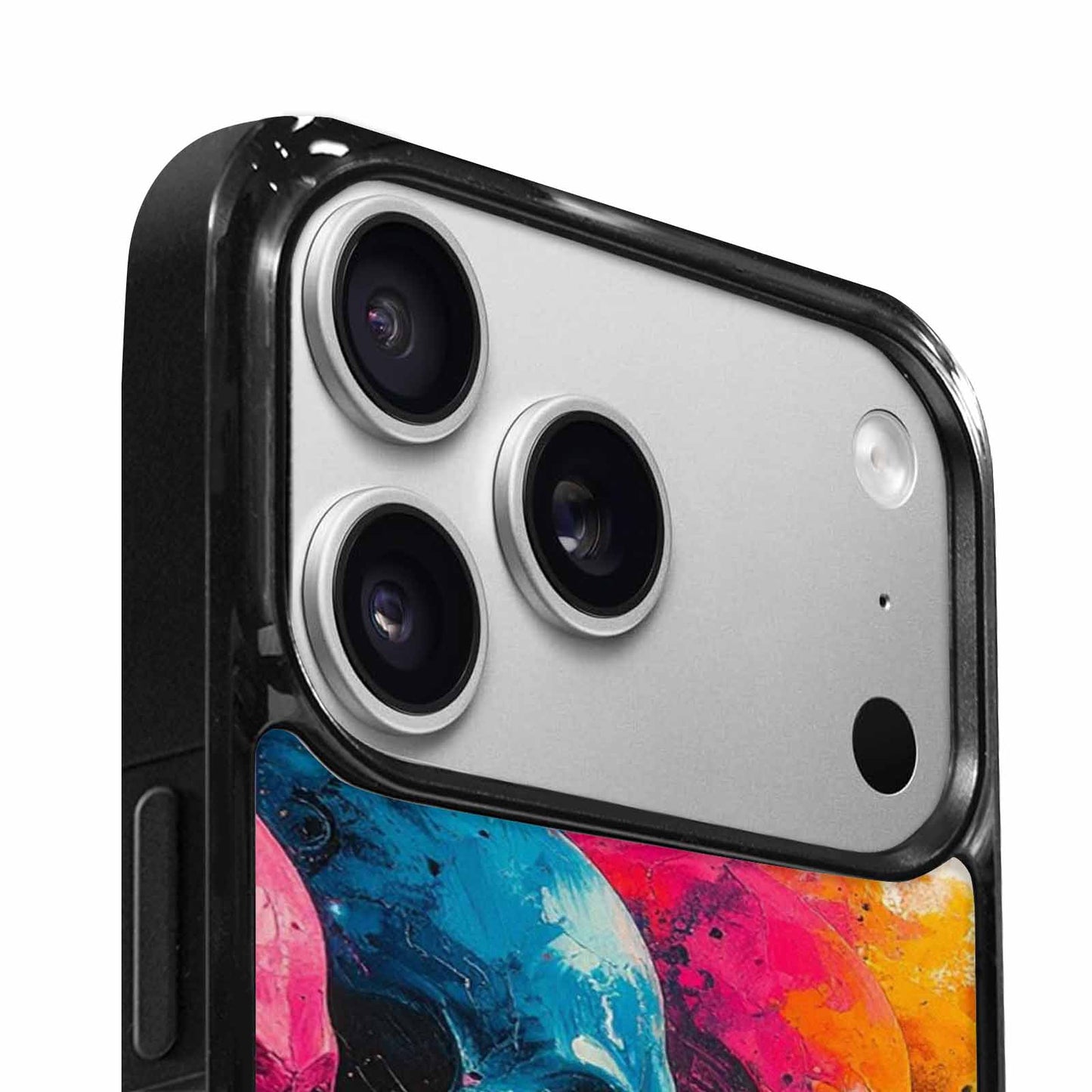 iPhone 17 Pro Case — Skull Dark Art Gothic Print Gothic, Custom Printed Phone Case