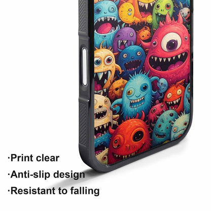 iPhone 17 Air Case — Monsters General Cartoon Monsters Pattern Cartoon, Custom Made Phone Cover