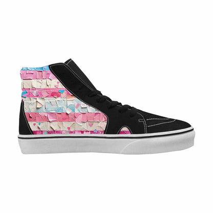 WOMEN'S Pride High Top Canvas Artist-designed Vivid Sneakers