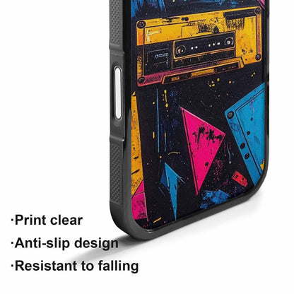 iPhone 17 Case — Seamless Tileable Pattern Of Retro Vintage, Custom Designed Case Cover