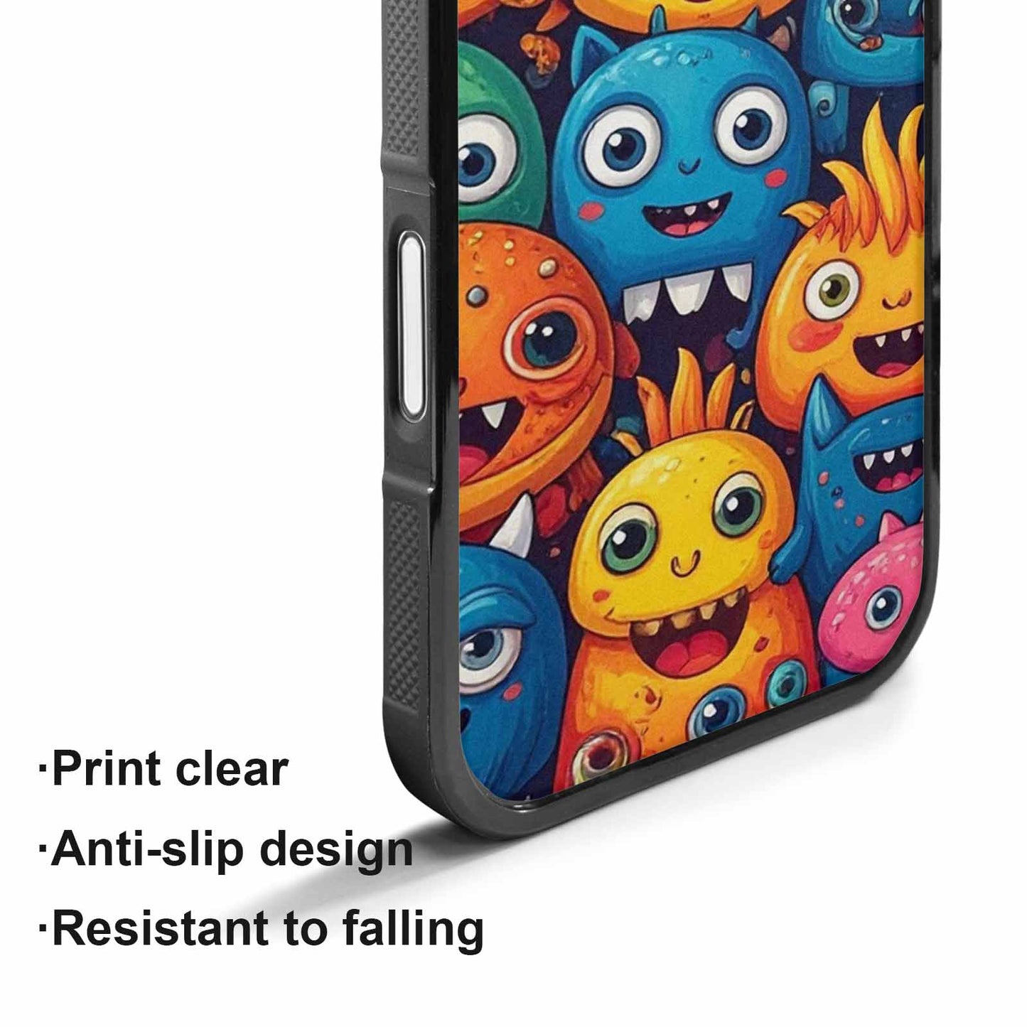 iPhone 17 Case — Small Cartoon Monster Character Cartoon Cute, Unique Phone Case Design