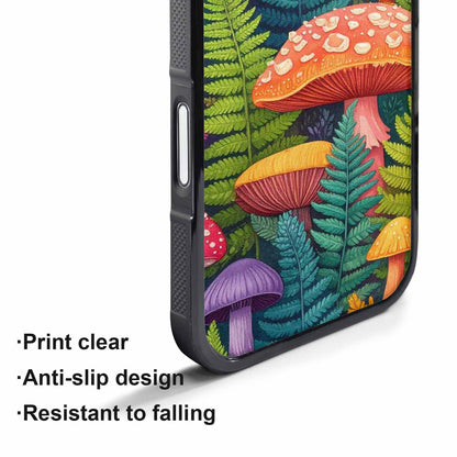 iPhone 17 Pro Max Case — Mushrooms Botanicalmushrooms P Floral, Custom Designed Case Cover