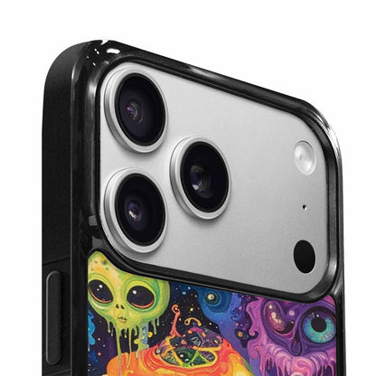 iPhone 17 Pro Case — Aliens Tie Dyemelting Aliens P Tie, Custom Designed Case Cover