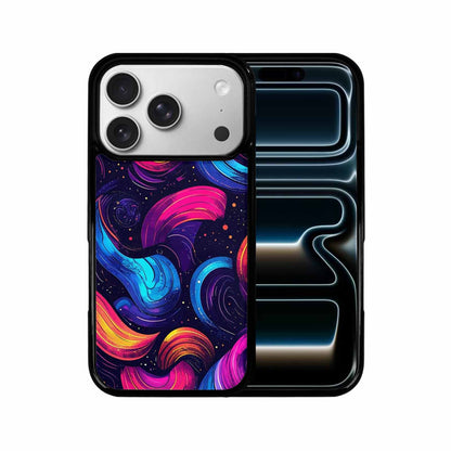 iPhone 17 Pro Case — Rose Galaxy Art Seamless Pattern Galaxy, Customized Protective Case
