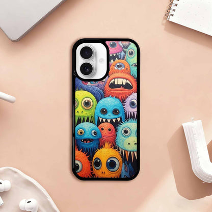 iPhone 17 Case — Multi Eye Monster Multi Original Art, Personalized Phone Case