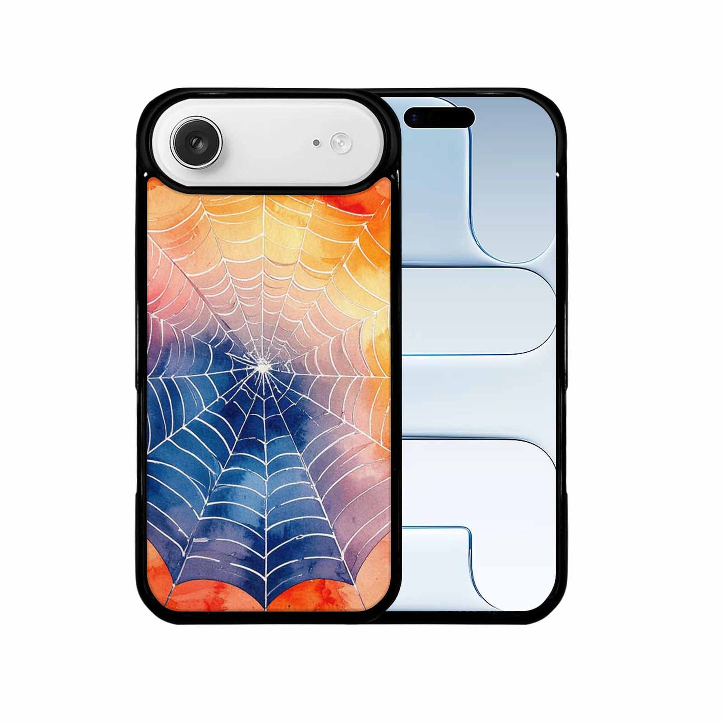 iPhone 17 Air Case — Glossy Southwestern Geometric Spider Original Art, Custom Printed Phone Case