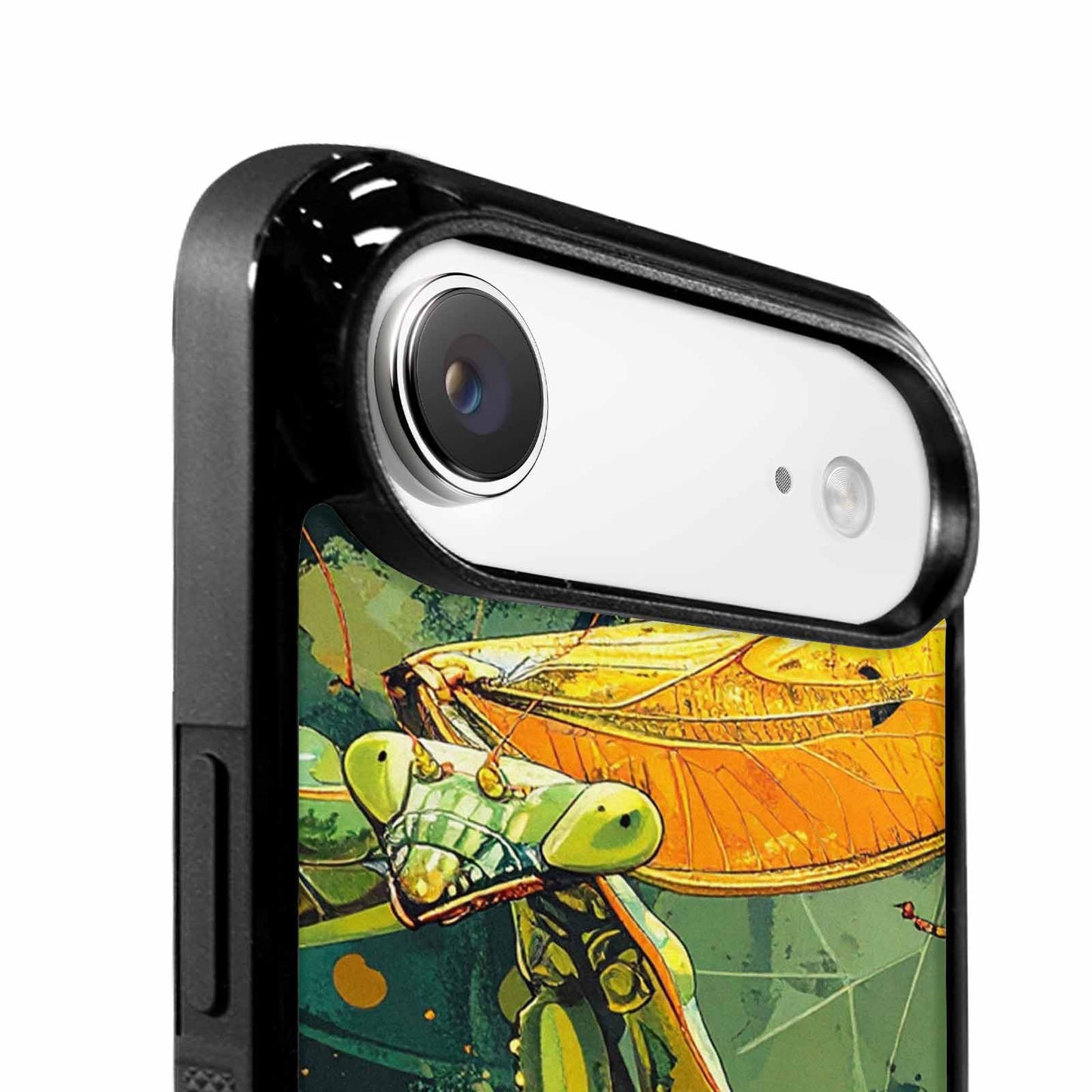 iPhone 17 Air Case — Hand Drawn Entomology Praying Original Art, Custom Made Phone Cover