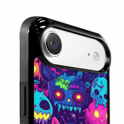 iPhone 17 Air Case — Mixed Toxic Glow Creature Pattern Cartoon, Custom Print Case Cover