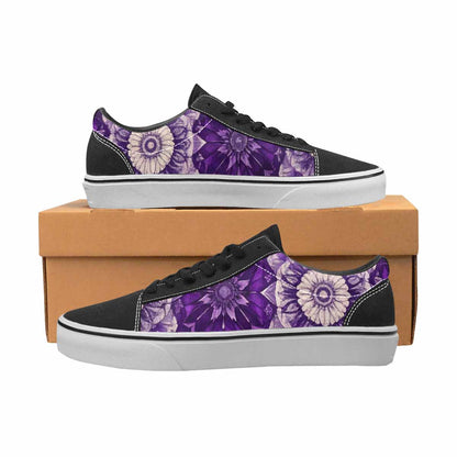 MEN'S Mandala Canvas Lace-Up Vivid Sneakers