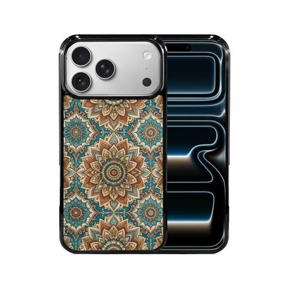 iPhone 17 Pro Max Case — Small Mandala Pattern, Randomly Floral, Custom Art Phone Cover