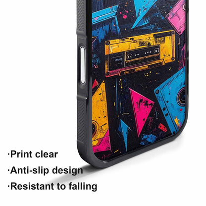 iPhone 17 Air Case — Seamless Tileable Pattern Of Overlapping Retro, Original Design Phone Case