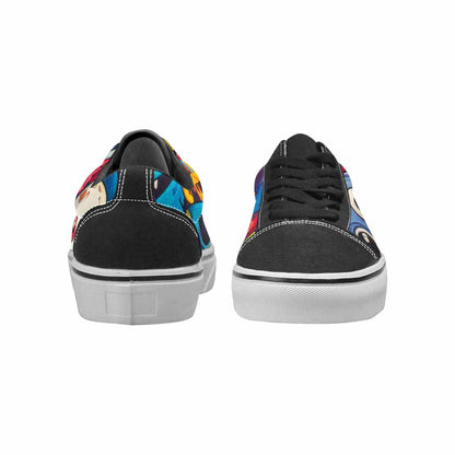 MEN'S Cartoon Monster Character Canvas Lace-Up Y2K Sneakers