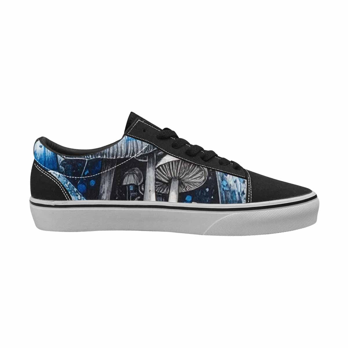 WOMEN'S Mushrooms (general) Lace-Up Canvas Dreamlike Custom Shoes