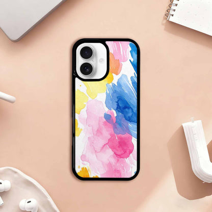 iPhone 17 Case — Trans Strong Watercolor Seamless Watercolor Abstract, Custom Phone Case