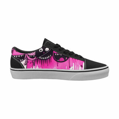 WOMEN'S Monsters (general) Lace-Up Canvas Aesthetic Shoes