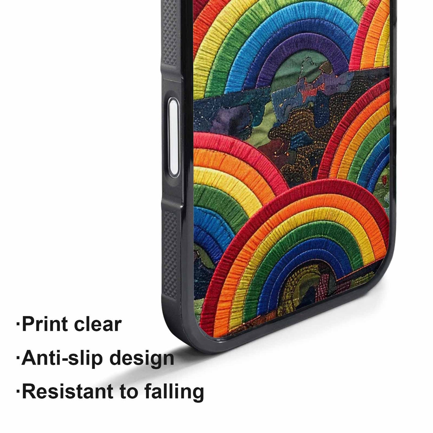 iPhone 17 Air Case — Vivid Camo Rainbow Arc Camo, Custom Designed Case Cover