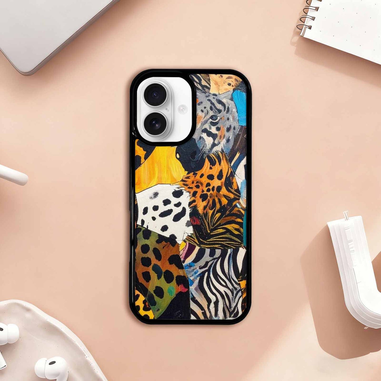 iPhone 17 Case — Full Color Vibrantanimal Print A Animal, Custom Print Case Cover