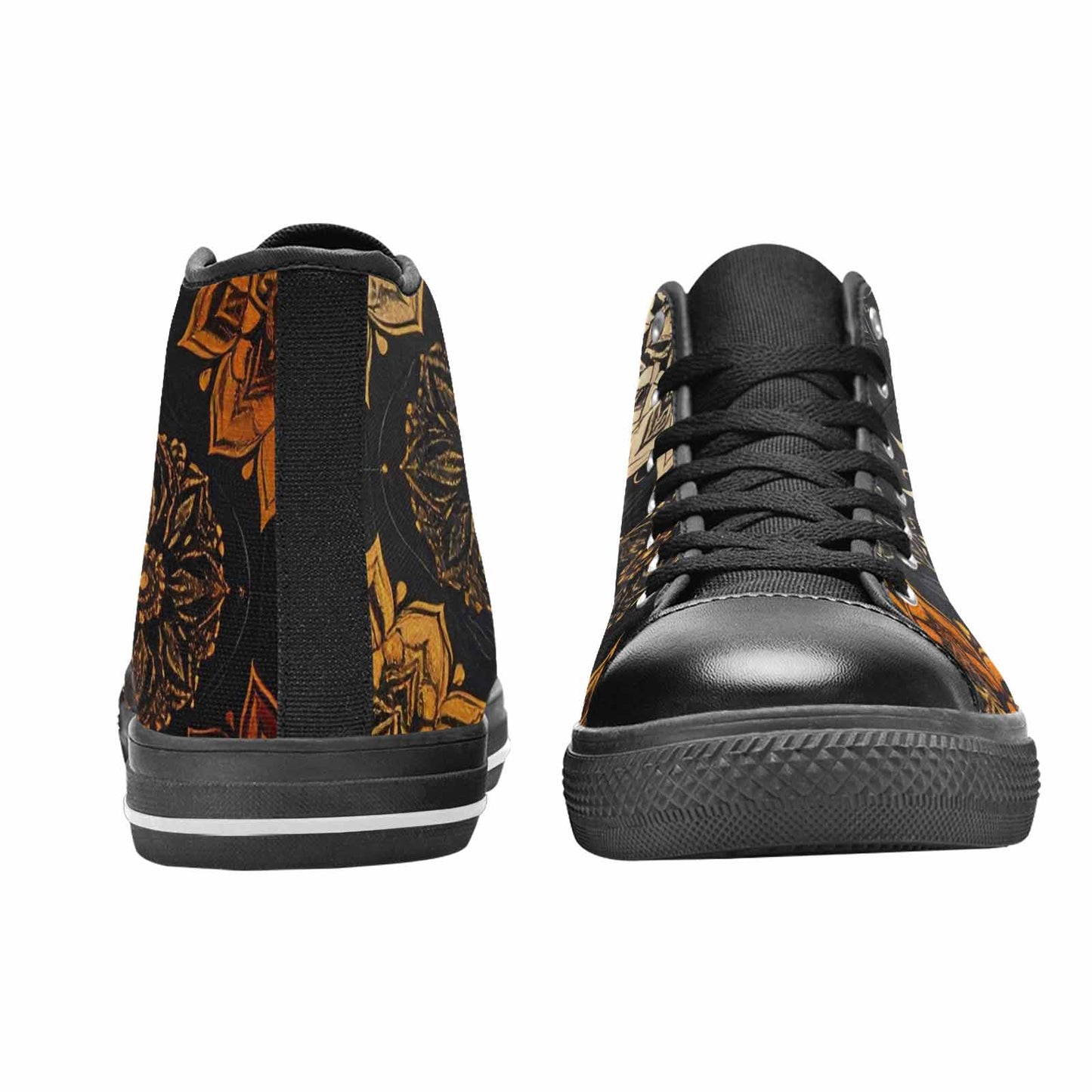 WOMEN'S Mandala High Top Canvas Aesthetic Custom Shoes