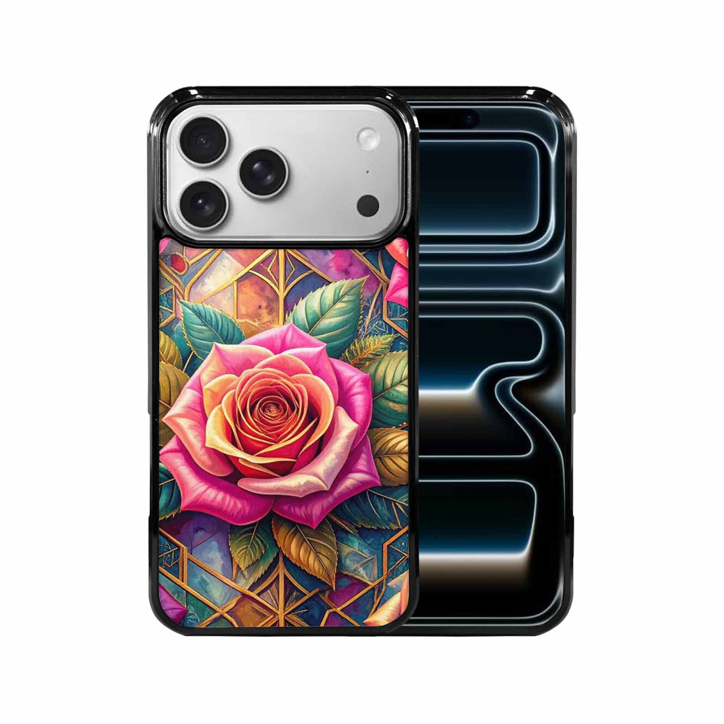 iPhone 17 Pro Max Case — Chrome Tie Dye Tie Dye, Custom Made Phone Cover