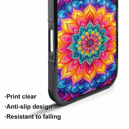 iPhone 17 Pro Max Case — Tie Dye Mandala Art Tie Dye, Custom Art Phone Cover
