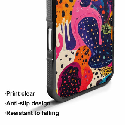 iPhone 17 Case — Melting Aliens Pattern Alien Scifi, Original Design Phone Case