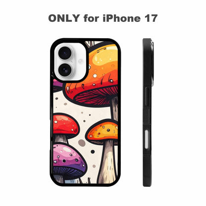 iPhone 17 Case — Vivid Winter Mushroom Cartoon Cute, Customized Protective Case