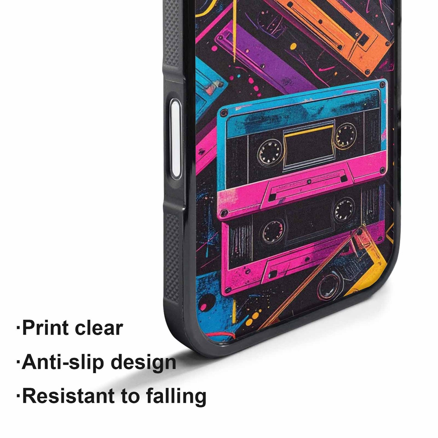 iPhone 17 Pro Max Case — Seamless Tileable Pattern Of Retro Vintage, Unique Phone Case Design